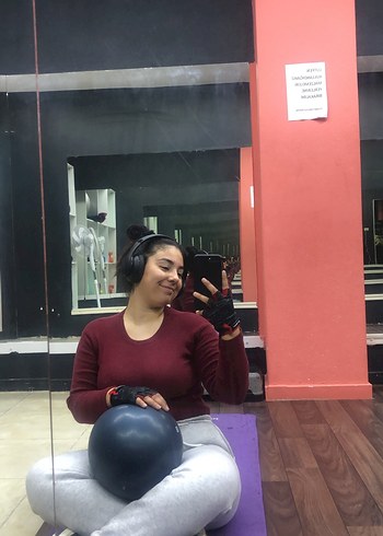 Bordo kadın Uzun Kollu Body - Görsel 2