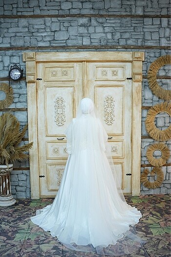 Tesettür Gelinlik - Görsel 5