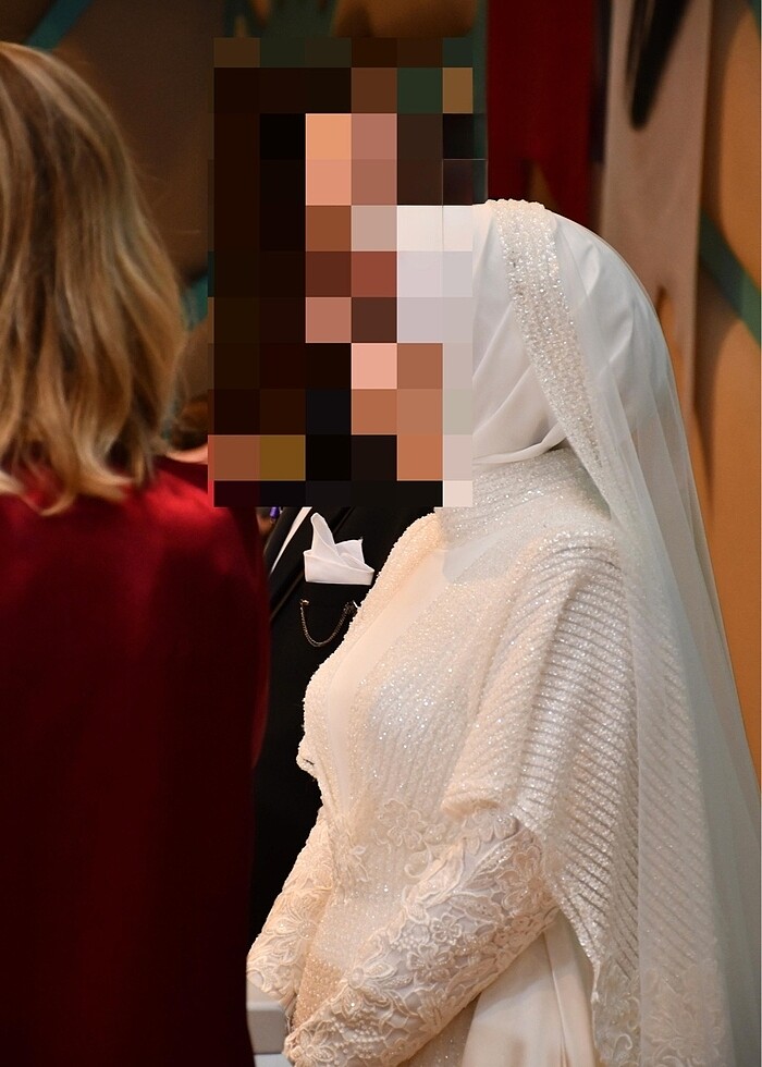 Tesettür Gelinlik - Görsel 3