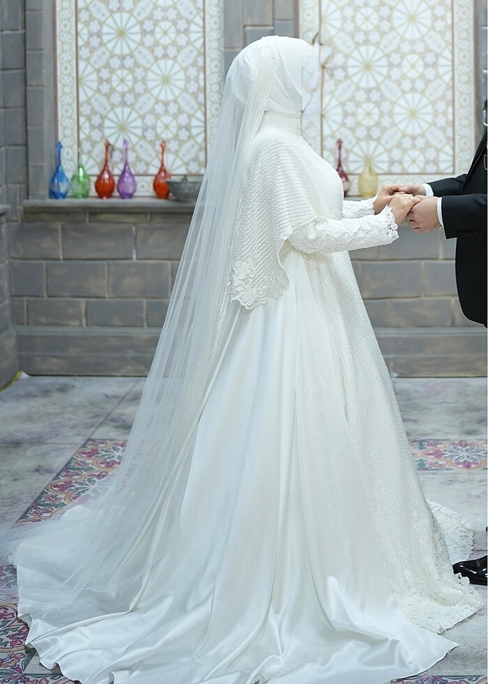 Tesettür Gelinlik - Görsel 4