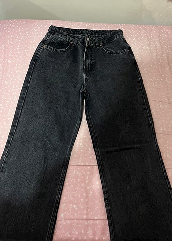 Trendyol Milla Kadın Siyah Straight FitDenim Jean - Görsel 2