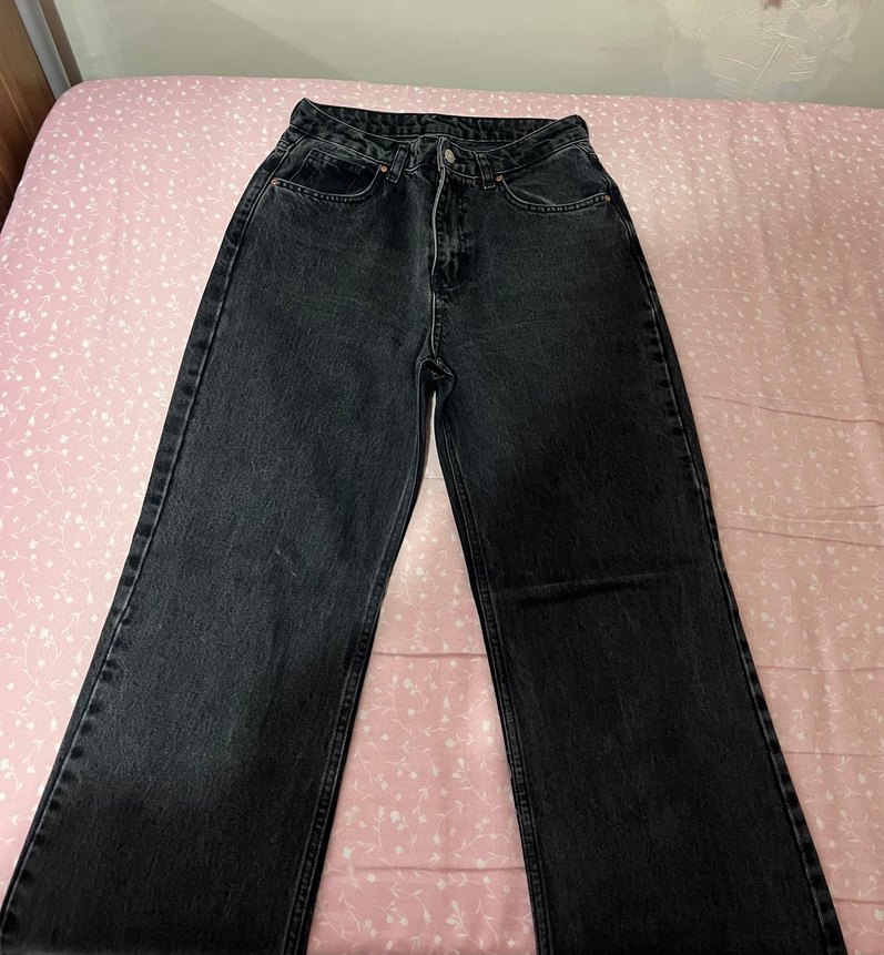 Trendyol Milla Kadın Siyah Straight FitDenim Jean - Görsel 2