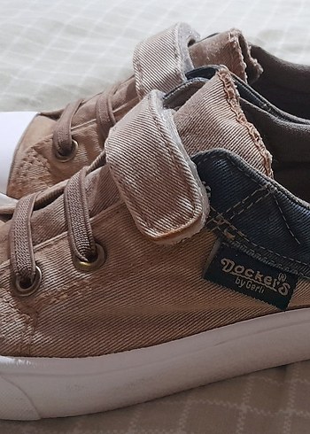 Dockers Mavi Erkek Çocuk Kot Sneaker Velcro