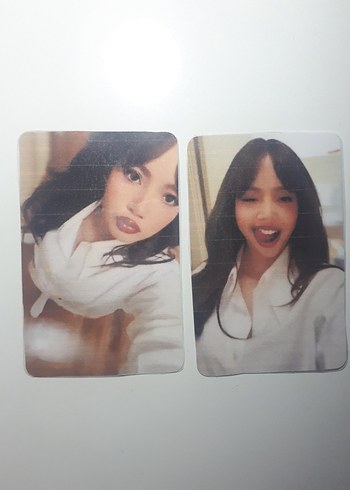 Lisa Photocard 2 adet