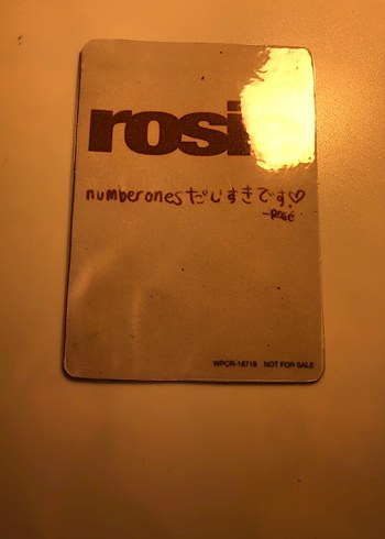 Rose Photocard - Görsel 4