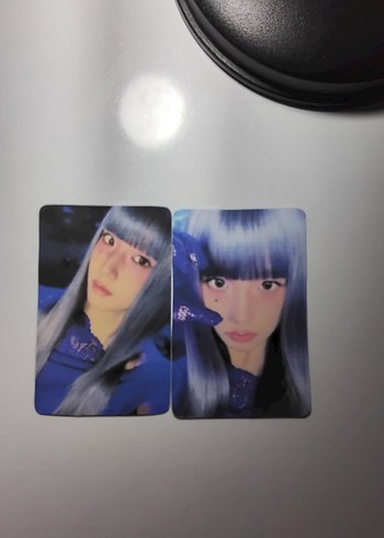 Jisoo photocard set halinde
