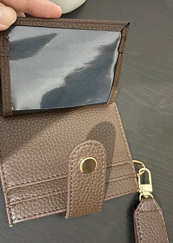 Kahverengi Deri Kadın Cüzdan - Görsel 2