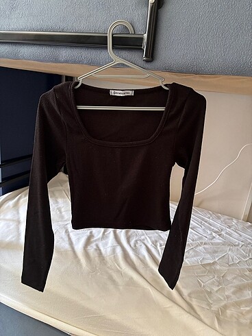 Stradivarius Stradivarius/ Kare Yaka Bluz