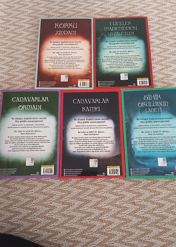 Korku ve Macera Kitapları Seti