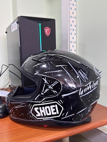 ÖZEL TASARIM (CUSTOM BOYAMA) CRN 816 MOTORSİKLET KASKI - 2023 ÜR - Görsel 8