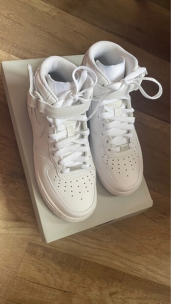 NIKE Air Force 1?07 MID Deri Bilekli