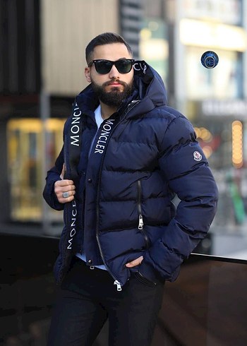 Moncler Moncler Kapüşonlu Erkek Mont