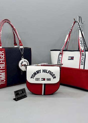 Tommy Hilfiger Kadın üçlü Çanta set