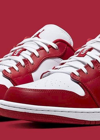 37 Beden Air Jordan 1 Low Gym Red White