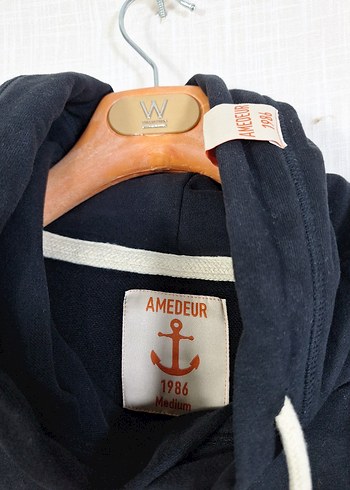 Diğer Siyah Kapşonlu Erkek Sweatshirt
