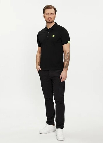xl Beden Replay Poloyaka Kısakol Tshirt 