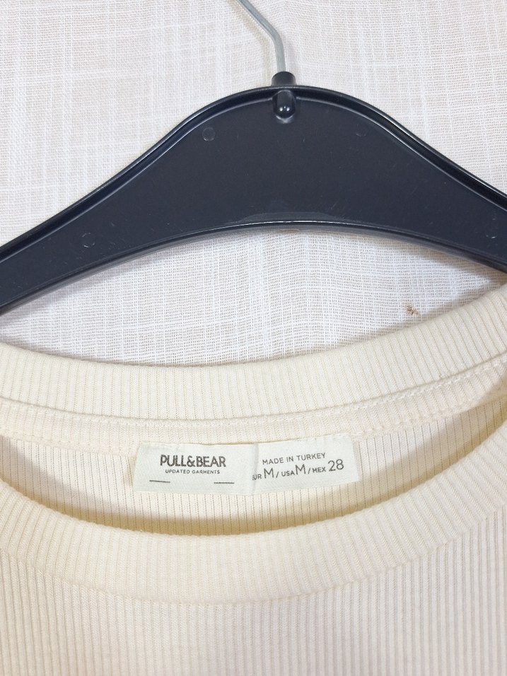 Pull Bear Uzunkol Uzun Triko Elbise - Görsel 4