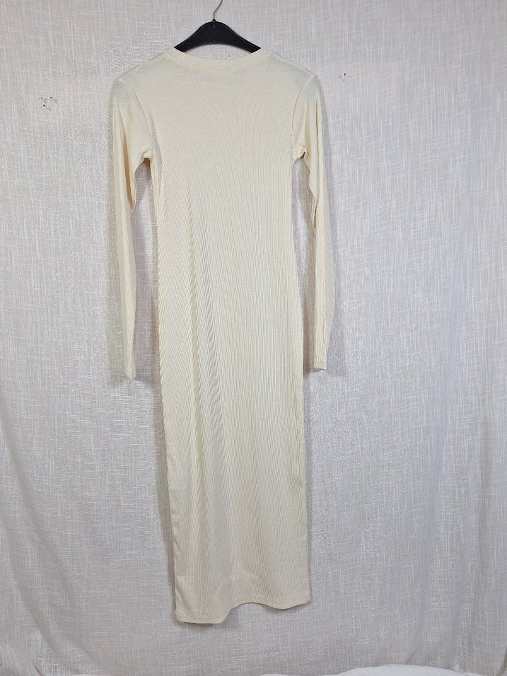 Pull Bear Uzunkol Uzun Triko Elbise - Görsel 5