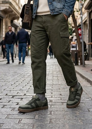 Lumberjack Yesil Bagcikli Erkek Sneakers
