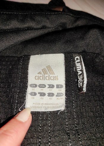 Adidas Kadın Siyah Fermuarlı Ceket - Görsel 6