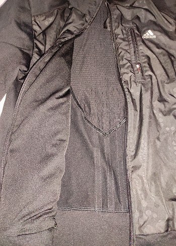 Adidas Kadın Siyah Fermuarlı Ceket - Görsel 5