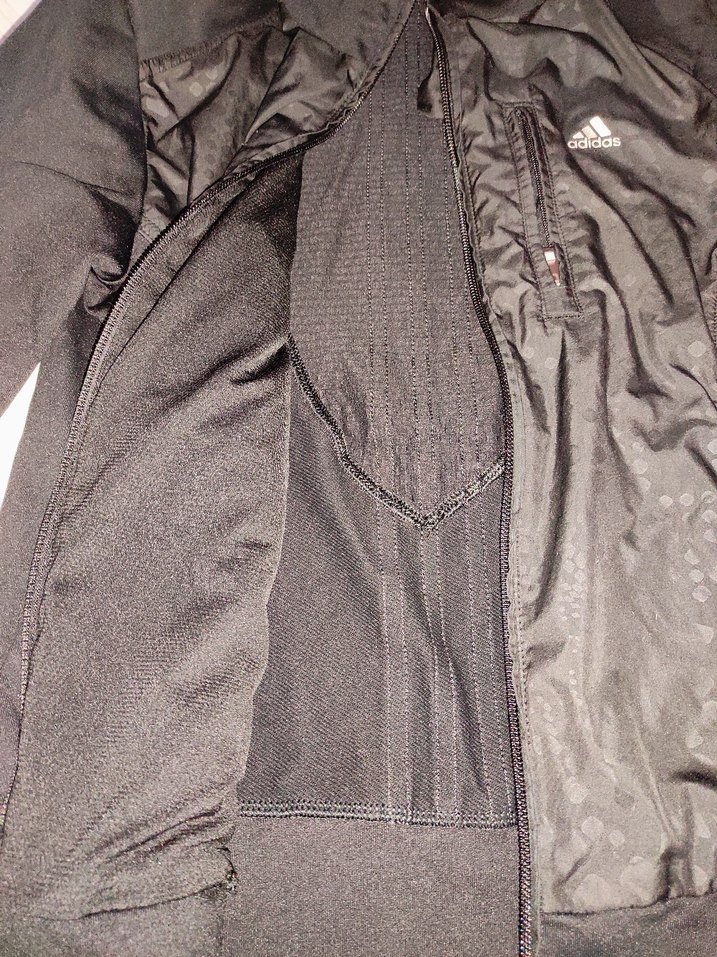 Adidas Kadın Siyah Fermuarlı Ceket - Görsel 5