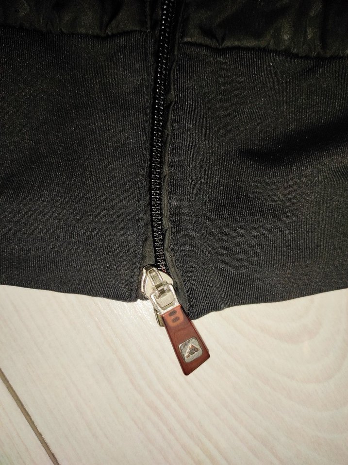 Adidas Kadın Siyah Fermuarlı Ceket - Görsel 3