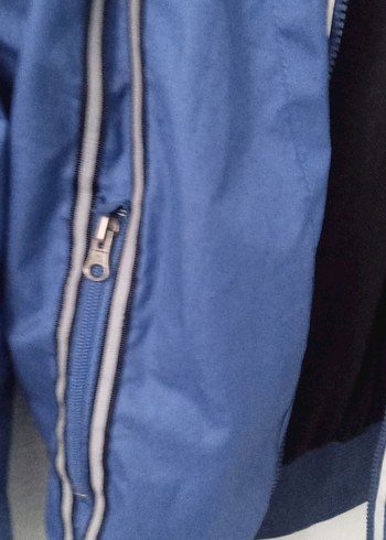 Mavi Fermuarlı Erkek Ceket - Görsel 3