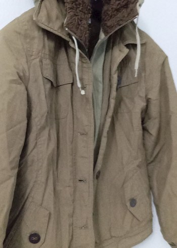 Düğmeli Kahverengi Süet Kadın Ceket - Görsel 3