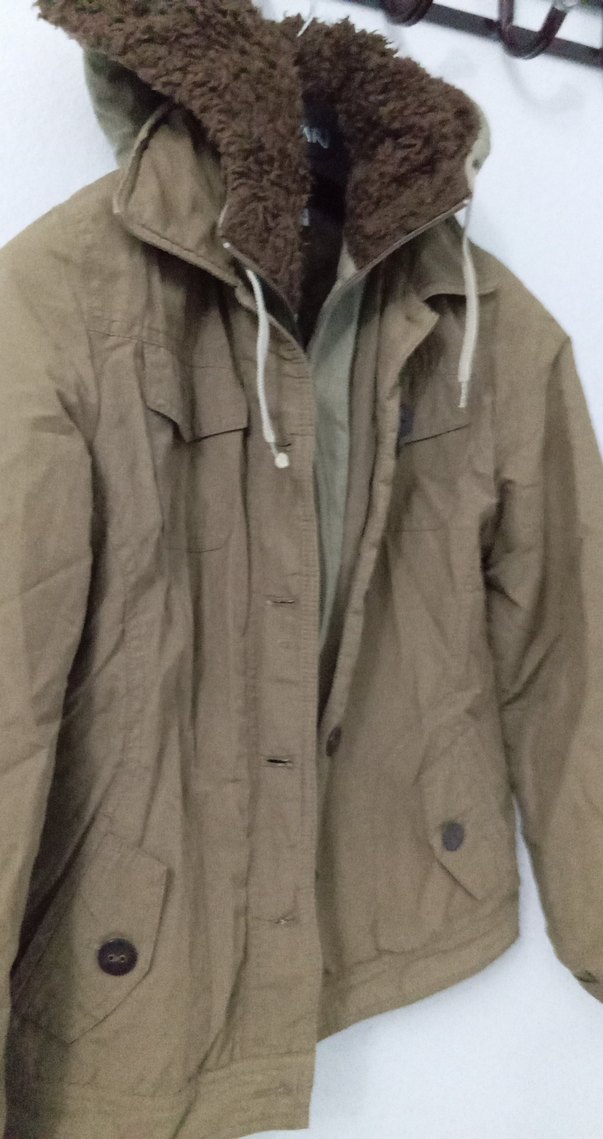 Düğmeli Kahverengi Süet Kadın Ceket - Görsel 3