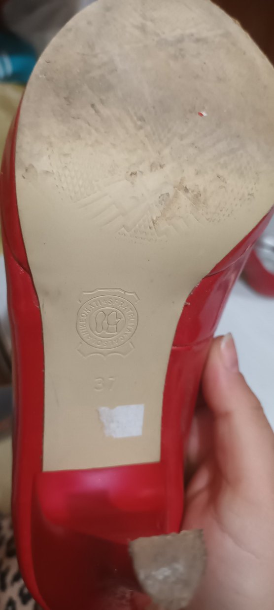 Parlak Kırmızı Rugan Stiletto Topuklu Kadın Ayakkabı - Görsel 4