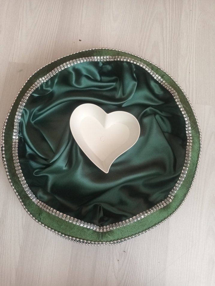 Kına tepsisi İşlemeli Parlak - Görsel 4