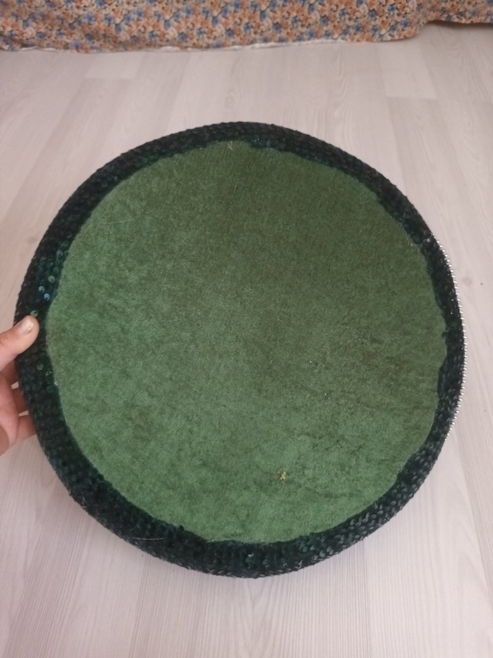 Kına tepsisi İşlemeli Parlak - Görsel 5