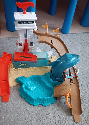 hot wheels Renkli Mavi Su Oyuncağı Seti