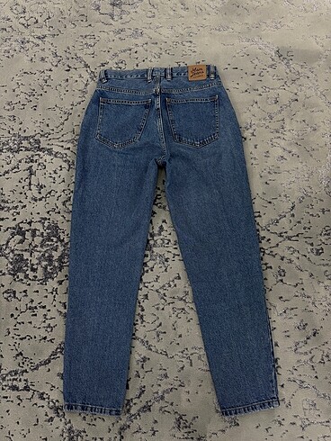 s Beden lacivert Renk Mom Jean