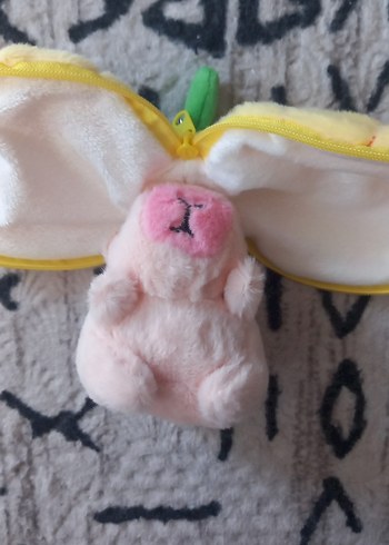 Beden Cappybara anahtarlık peluş figür