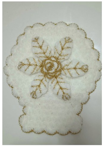 Altın İşlemeli Lif Çeyiz Seti - Görsel 2