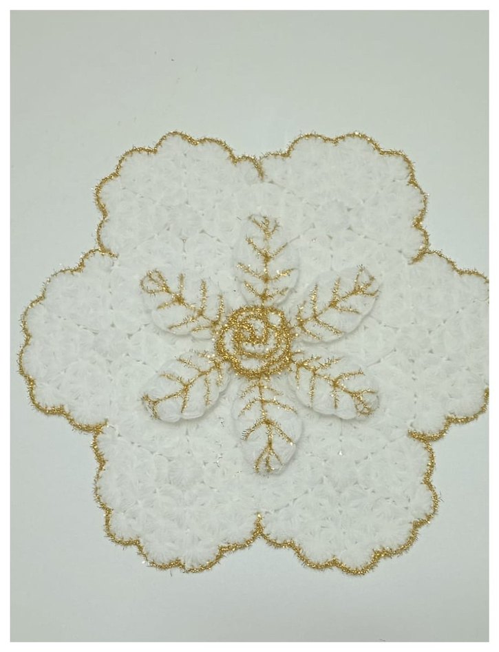 Altın İşlemeli Lif Çeyiz Seti - Görsel 4