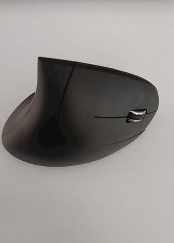 Koyu Siyah Ergonomik Kablosuz Mouse