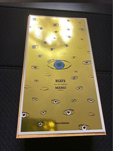 Marfa Memo orjinal parfüm kutusu