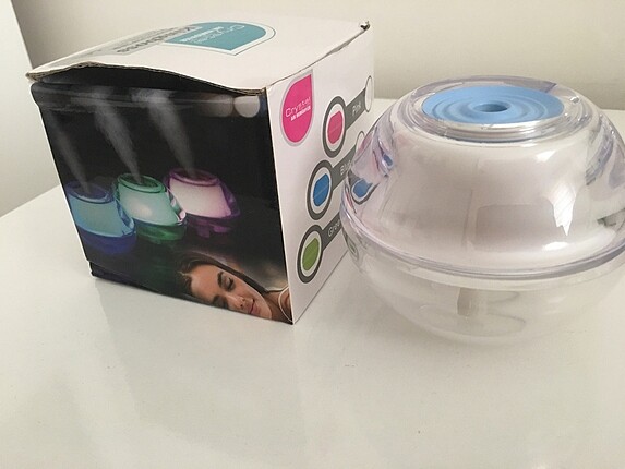 Led ışıklı buhar makinası