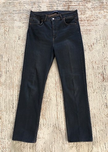 Lacivert Kadın Denim Pantolon