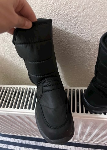 Siyah Günlük Cırt Cırtlı Bot - Görsel 4