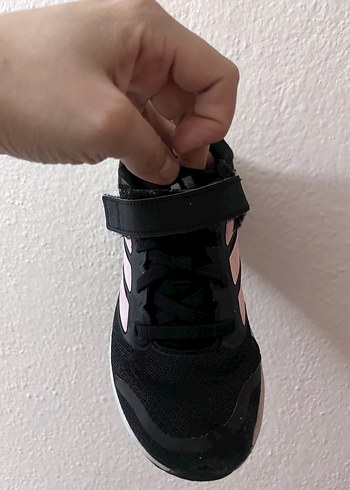 Pembe Detaylı Siyah Platform Spor Ayakkabı - Görsel 3