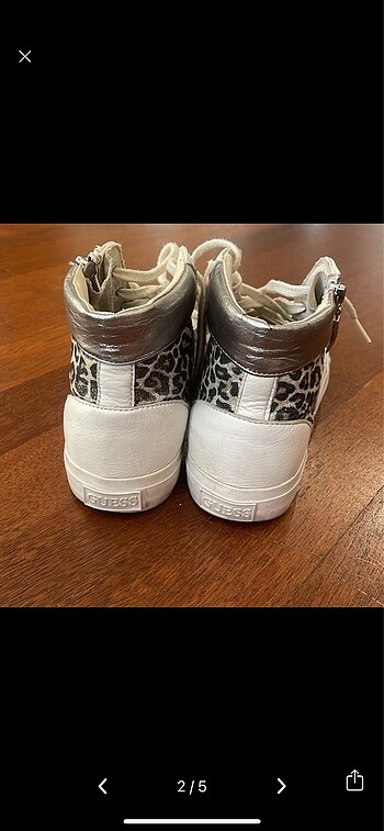 Guess Guess bilekli spor ayakkabı beyaz