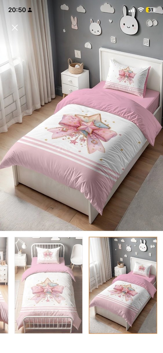 Tek kişilik nevresim takımı - Görsel 2