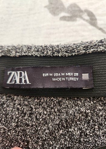 Zara Uzun Gri Uzun Salaş Kadın Etek - Görsel 2