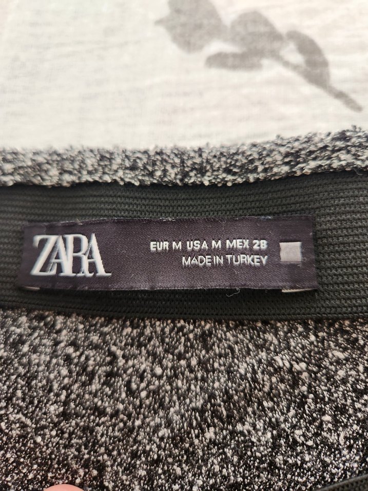 Zara Uzun Gri Uzun Salaş Kadın Etek - Görsel 2