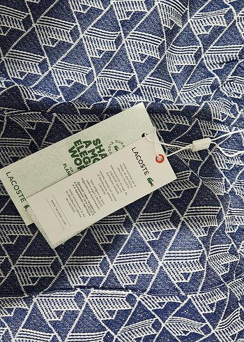 Orijinal Lacoste Monogram Eşofman Altı L - Görsel 6