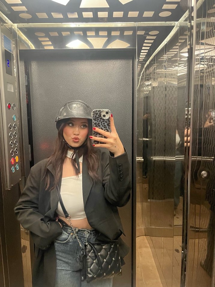 Siyah Deri Kadın Çanta - Görsel 2